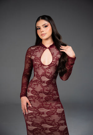 Merlot Dress