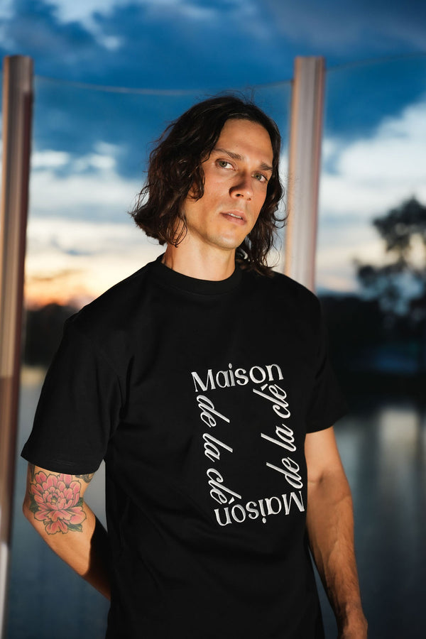 BLACK T-SHIRT (MEN)